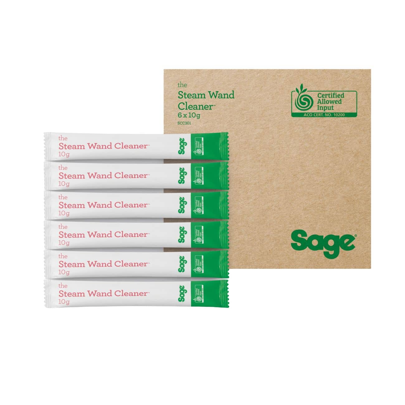 Sage the ﻿Steam Wand Cleaner (6 sachets)